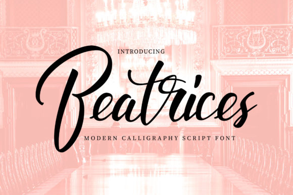 Beatrices Font Poster 1