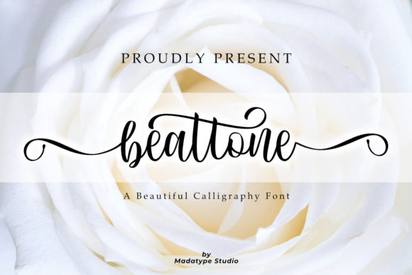 Beattone Font Poster 1