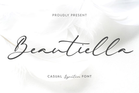 Beautiella Font Poster 1
