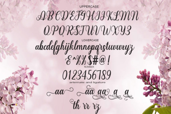 Beautiful Font Poster 9