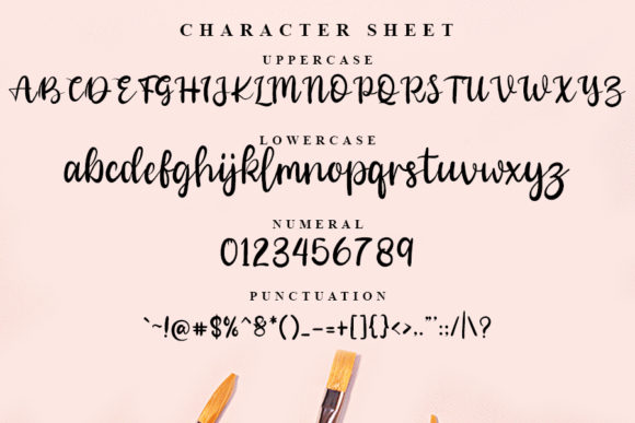 Beautiful Font Poster 2