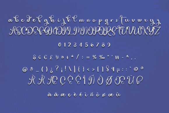 Beautiful Angel Font Poster 4
