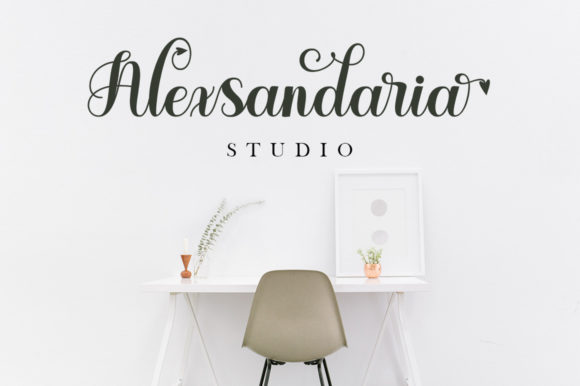 Beautiful Angel Font Poster 5
