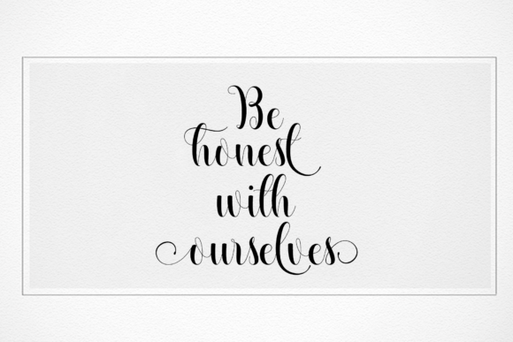 Beautiful Calligraphy Font Poster 4
