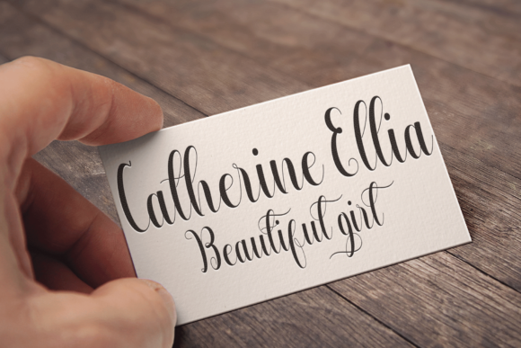 Beautiful Calligraphy Font Poster 6