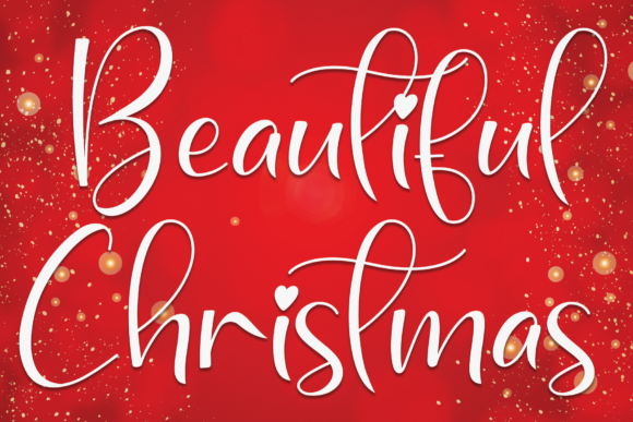 Beautiful Christmas Font