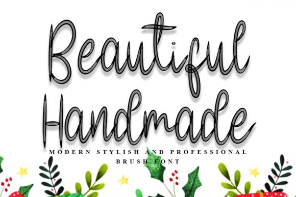 Beautiful Handmade Font