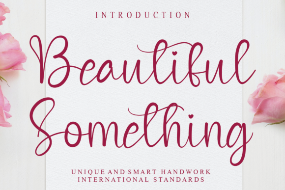 Beautiful Something Font Poster 1