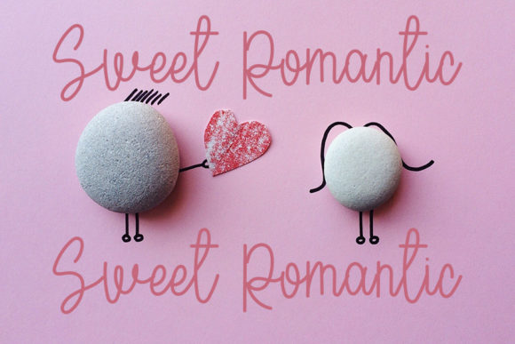 Beautiful Valentine Font Poster 2