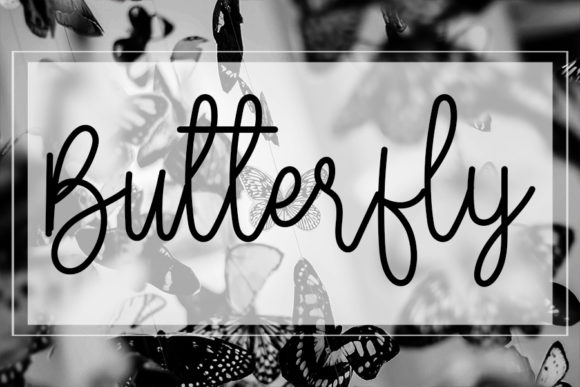 Beautiful Valentine Font Poster 3