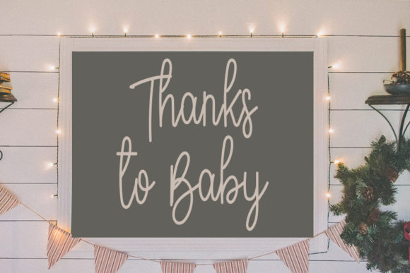 Beautiful Valentine Font Poster 5