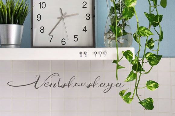 Beauty Font Poster 6