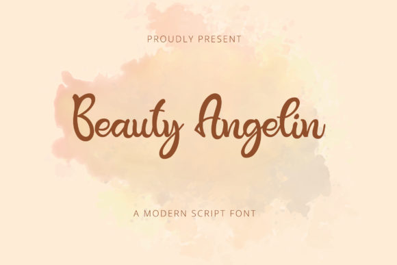 Beauty Angelin Font Poster 1
