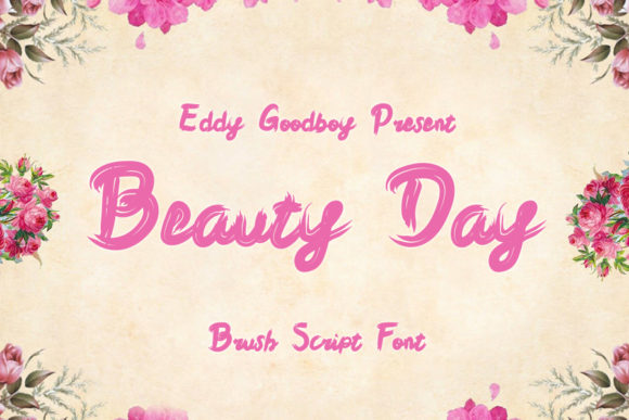 Beauty Day Font Poster 1