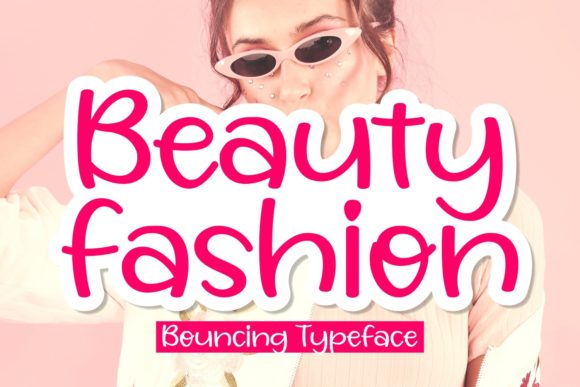 Beauty Fashion Font Poster 1