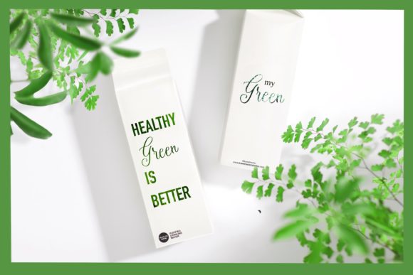 Beauty Green Font Poster 9