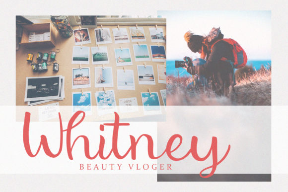 Beauty Hearts Font Poster 4