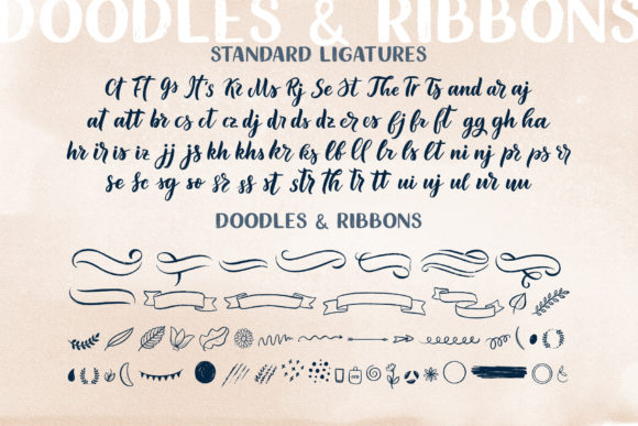 Beauty Inside Font Poster 4