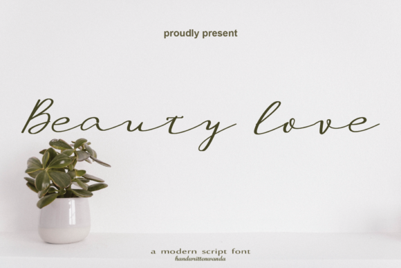 Beauty Love Font Poster 1