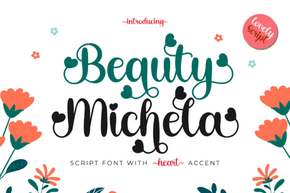 Beauty Michela Font Poster 1