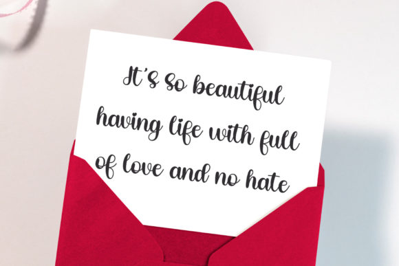 Beauty Michela Font Poster 8