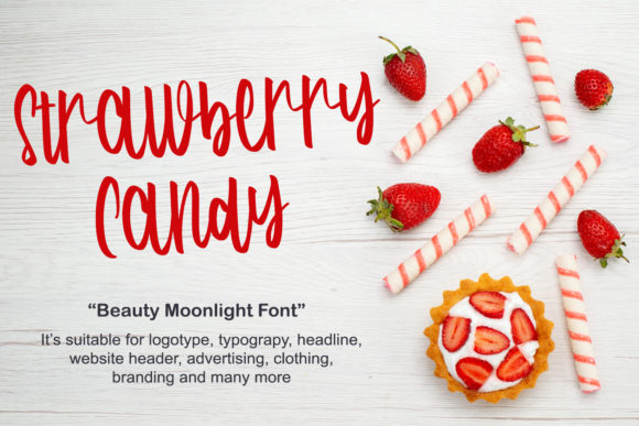 Beauty Moonlight Font Poster 2