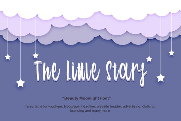 Beauty Moonlight Font Poster 3