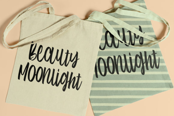 Beauty Moonlight Font Poster 4