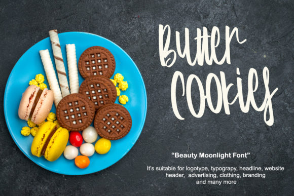 Beauty Moonlight Font Poster 7