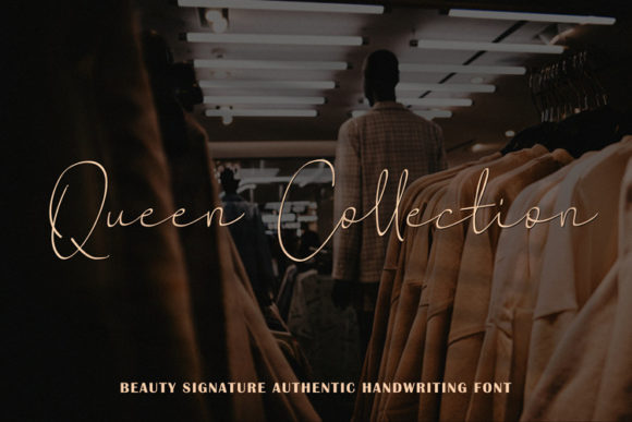Beauty Signature Font Poster 4