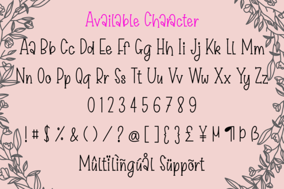 Beauty Sunset Font Poster 6