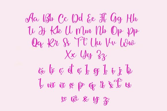 Beauty Talks Font Poster 5