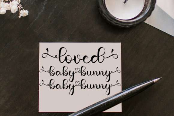 Beauty Yellow Font Poster 3