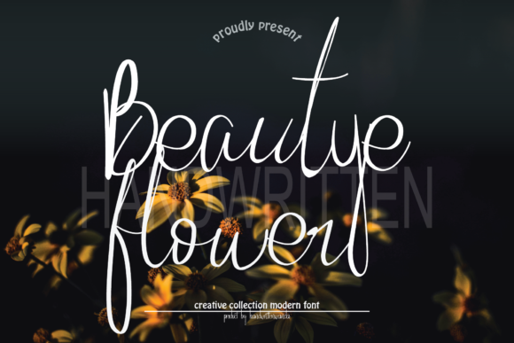 Beautye Flowers Font