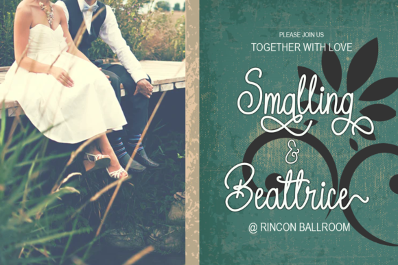 Beautyline Font Poster 3