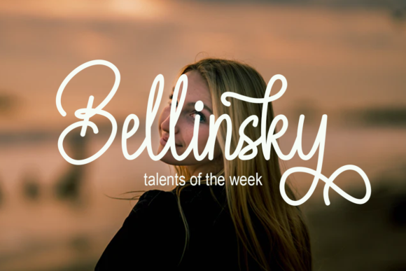 Beautyline Font Poster 4