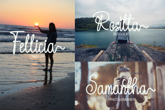 Beautyline Font Poster 6