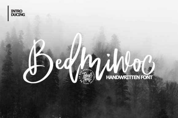 Bedmiwoc Font Poster 1