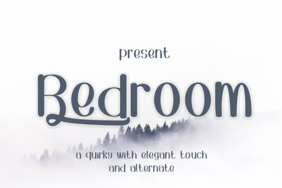 Bedroom Font Poster 1
