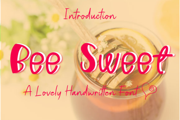 Bee Sweet Font Poster 1