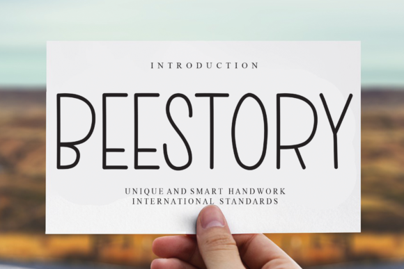 Beestory Font Poster 1