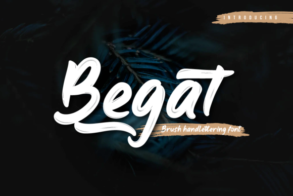 Begat Font Poster 1