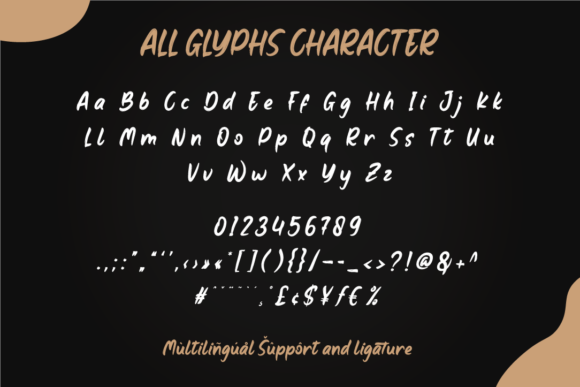 Begat Font Poster 5