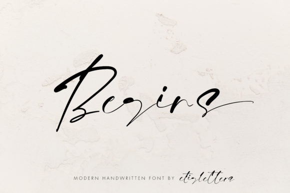 Begins Font