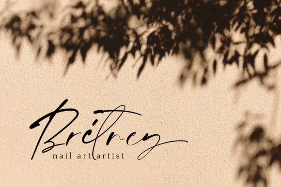 Begins Font Poster 13
