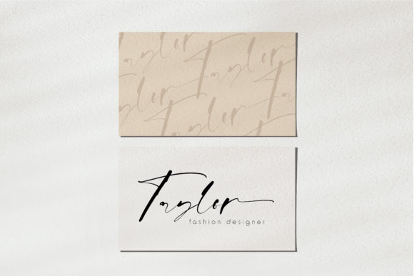 Begins Font Poster 3