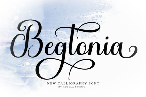 Begtonia Font