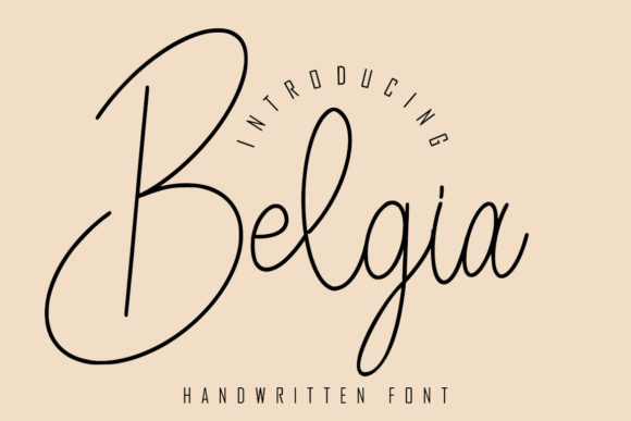 Belgia Font