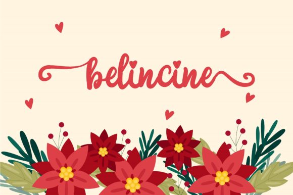 Belgina Font Poster 4