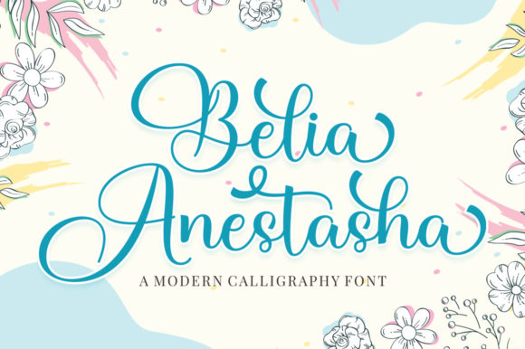 Belia Anestasha Font Poster 1